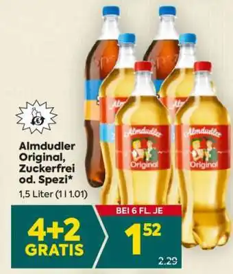 Billa Almdudler Original, Zuckerfrei od. Spezi Angebot