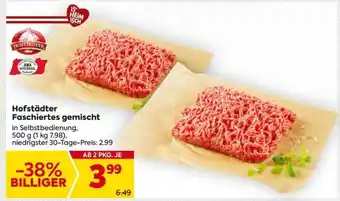 Billa Hofstädter Faschiertes gemischt Angebot