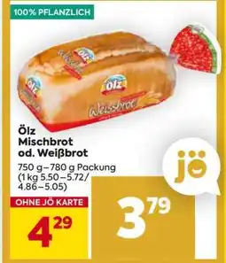 Billa Ölz Mischbrot od. Weißbrot Angebot