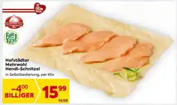 Billa Hofstädter Mehrwohl Hendl-Schnitzel Angebot