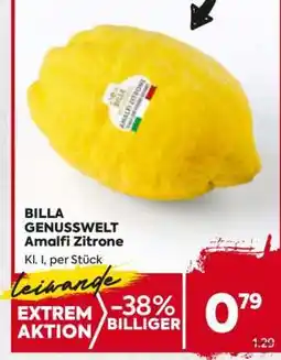 Billa BILLA GENUSSWELT Amalfi Zitrone Angebot