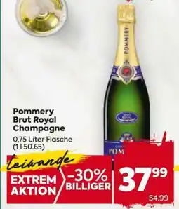 Billa Pommery Brut Royal Champagne Angebot
