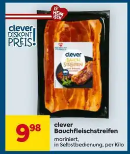Billa clever Bauchfleischstreifen Angebot