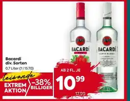 Billa Bacardi div. Sorten Angebot