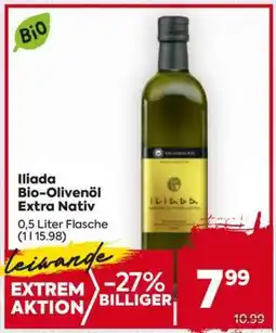 Billa Iliada Bio-Olivenöl Extra Nativ Angebot
