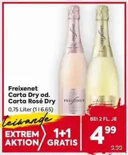 Billa Freixenet Carta Dry od. Carta Rosé Dry Angebot