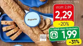 Spar Baguette Angebot