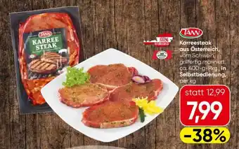 Spar Karreesteak Angebot