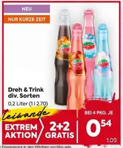 Billa Dreh & Trink div. Sorten Angebot