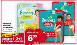 Billa Pampers Windeln div. Größen Angebot