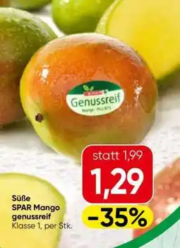 Spar süße SPAR Mango genussreif Angebot
