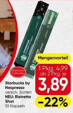 Spar Starbucks by Nespresso Angebot