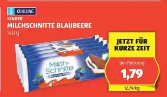 Hofer KINDER MILCHSCHNITTE BLAUBEERE Angebot