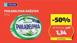 Hofer PHILADELPHIA KRÄUTER Angebot