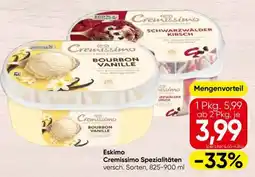 Spar Eskimo Cremissimo Spezialitäten Angebot