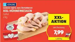 Hofer XXL HÜHNERKEULEN Angebot