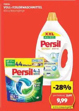 Hofer PERSIL VOLL-/COLORWASCHMITTEL Angebot