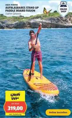 Hofer AUFBLASBARES STAND UP PADDLE BOARD FUSION Angebot