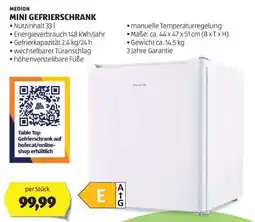 Hofer MEDION MINI GEFRIERSCHRANK Angebot
