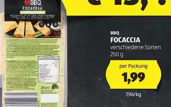Hofer BBQ FOCACCIA Angebot