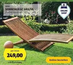 Hofer SONNENLIEGE GRAZIA Angebot