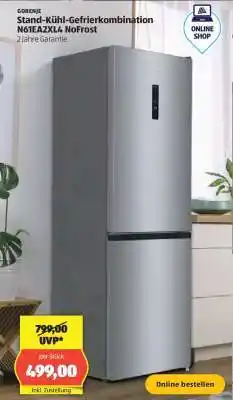 Hofer GORENJE Stand-Kühl-Gefrierkombination N61EA2XL4 NoFrost Angebot