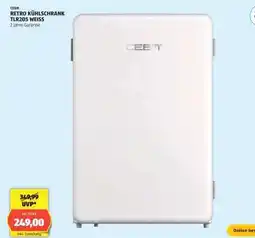 Hofer RETRO KÜHLSCHRANK TLR205 WEISS Angebot