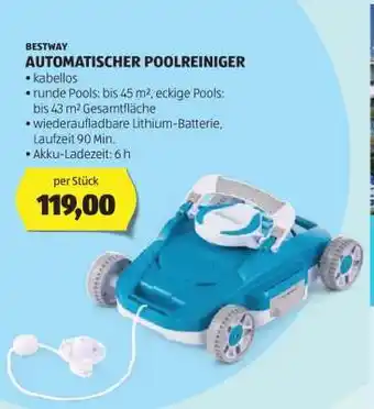 Hofer BESTWAY AUTOMATISCHER POOLREINIGER Angebot