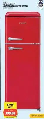 Hofer CEEN RETRO KÜHL-/GEFRIERKOMBINATION BFR310 Angebot