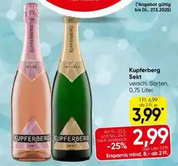 Eurospar Kupferberg Sekt Angebot