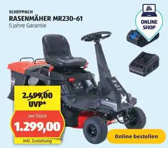 Hofer SCHEPPACH RASENMÄHER MR230-61 Angebot
