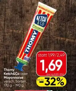 Eurospar Thomy Ketch & Co oder Mayonnaise Angebot