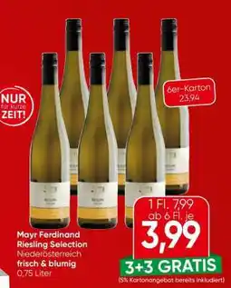 Eurospar Mayr Ferdinand Riesling Selection Angebot