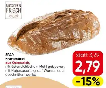 Eurospar SPAR Krustenbrot aus Österreich Angebot