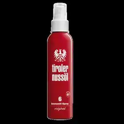 Bipa Tiroler Nussöl Sonnenöl-Spray LSF6 Angebot