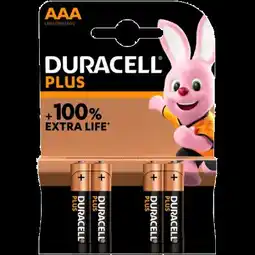 Bipa Duracell Plus Extra Life Angebot