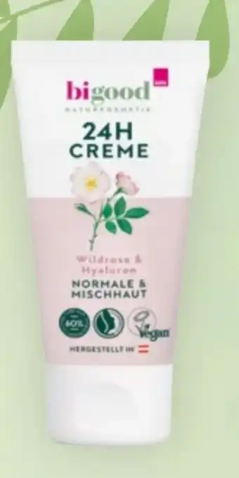 Bipa bi good 24h Creme Wildrose & Hyaluron Angebot