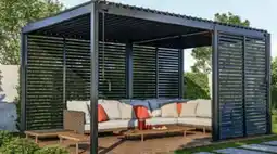 Hofer Lamellenwand für Pergola Angebot