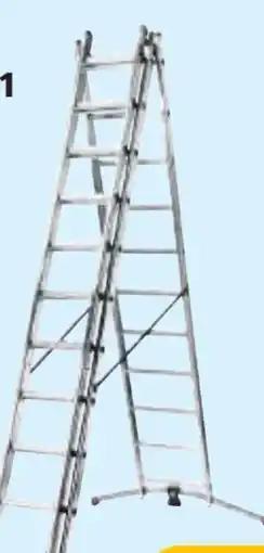 Hofer Hailo Alu-Kombileiter 3X11 Angebot