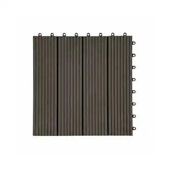 Hellweg WPC-Klickfliese, anthrazit 561644 HELLWEG Angebot