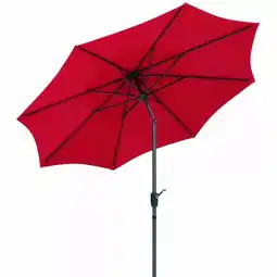 Hellweg Marktschirm „Harlem“ rot 506175 HELLWEG Angebot
