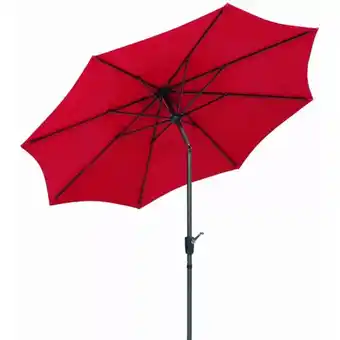 Hellweg Marktschirm „Harlem“ rot 506175 HELLWEG Angebot