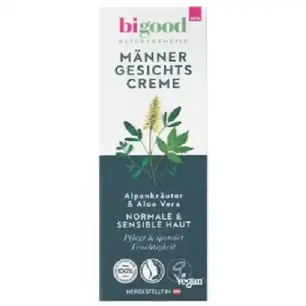 Bipa Männer Gesichtscreme Alpenkräuter & Aloe Vera BIPA Angebot