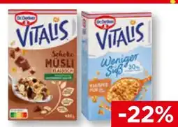 Unimarkt Dr. Oetker Vitalis Müsli Angebot
