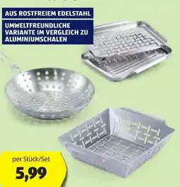 Hofer BBQ Edelstahl Grillzubehör Angebot