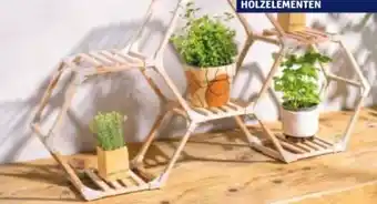 Hofer Belavi Holz-Pflanzregal Angebot