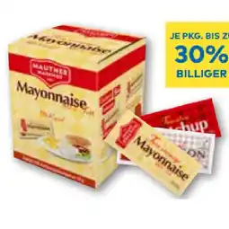 T&G Mautner Markhof Ketchup, Senf oder Mayonnaise Beutel T&G Angebot