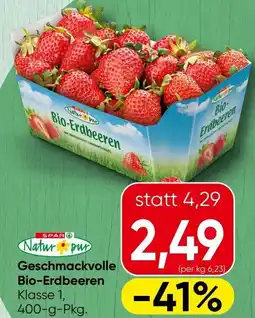 Spar Geschmackvolle Bio-Erdbeeren Angebot