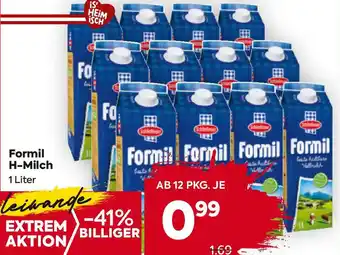 Billa H-Milch Angebot
