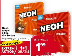 Billa Neoh Riegel Angebot